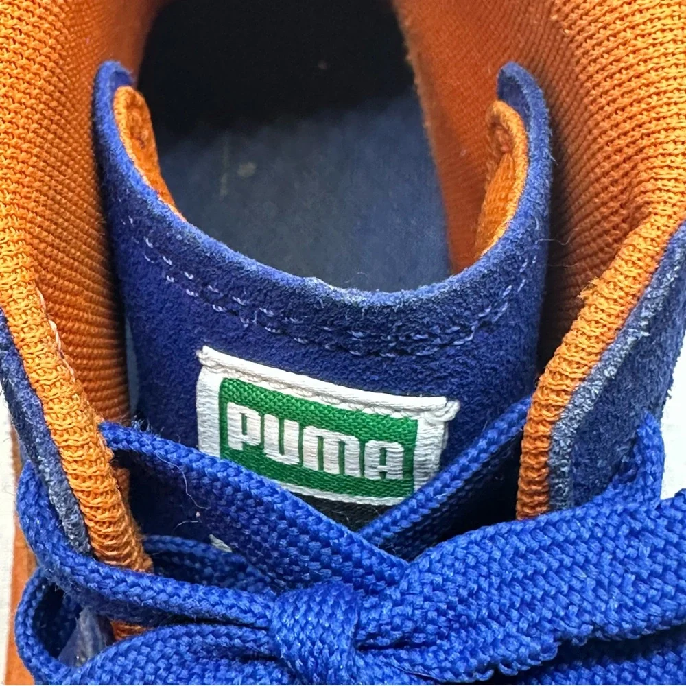 Puma Suede Mid Blue Orange High Top Sneakers Men’s 7
